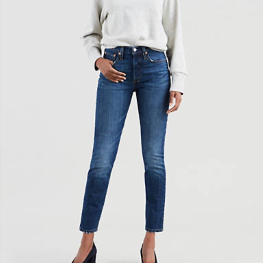 Levis 501  Stretch Skinny Jeans
